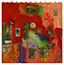Man looks at other worlds. 77x88cm.