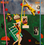 Garabandal dancer (1). 99x92cm.